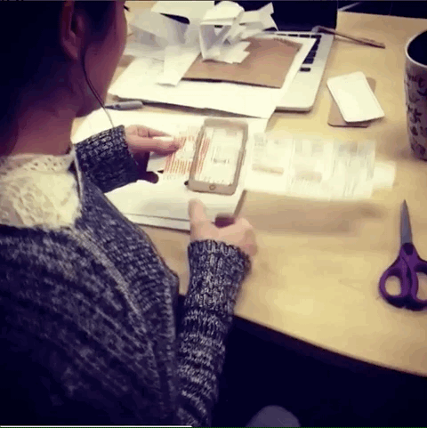 Esty Paper Wireframes
